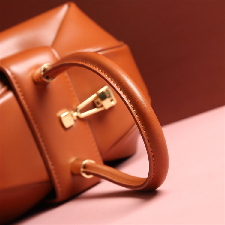 Unique Shaped Leather Purse