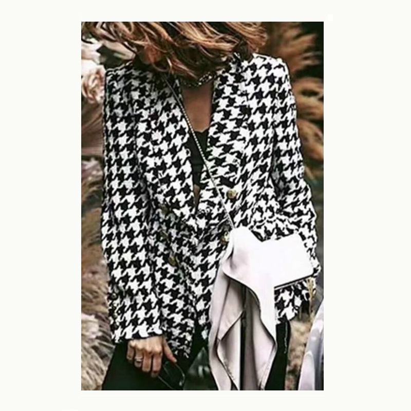 Houndstooth Blazer